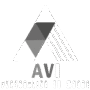 Logo AVI monocromático